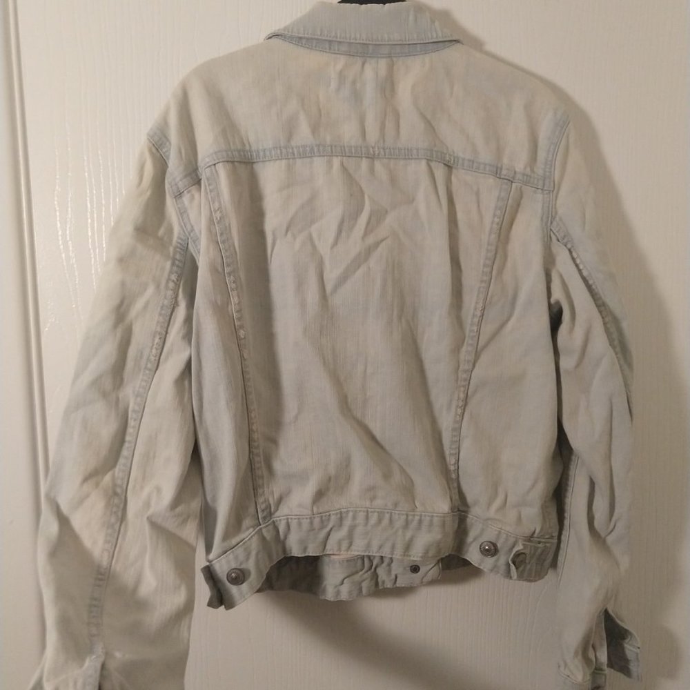 Distressed Jean Jacket - Picture 2 of 3